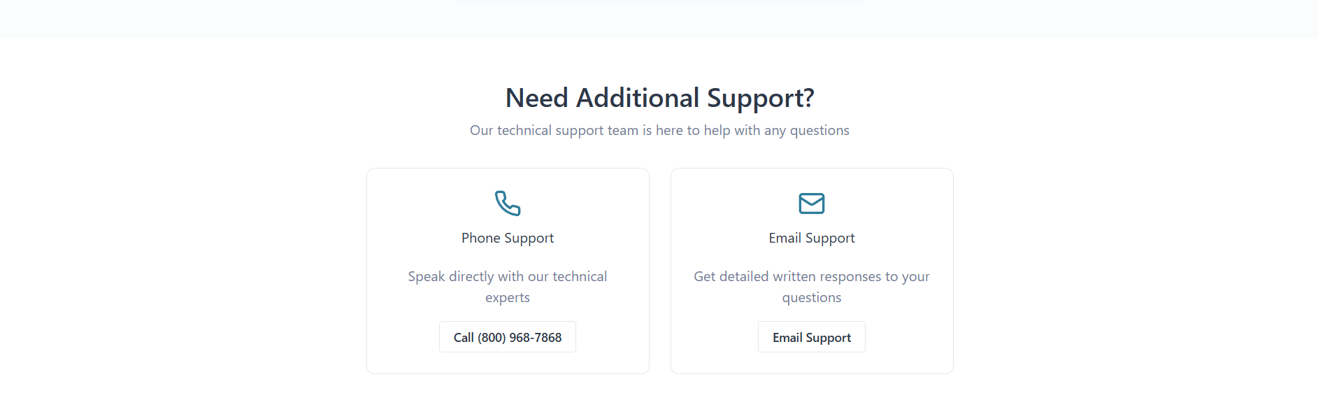 Screenshot of BankSupplies website resources page