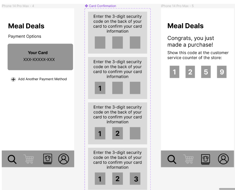 Med-fi wireframe 5
