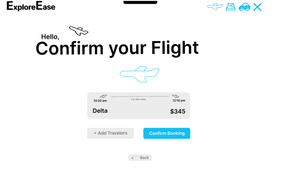 Screenshot of the Travlers site