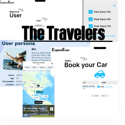The Travelers travel planning application