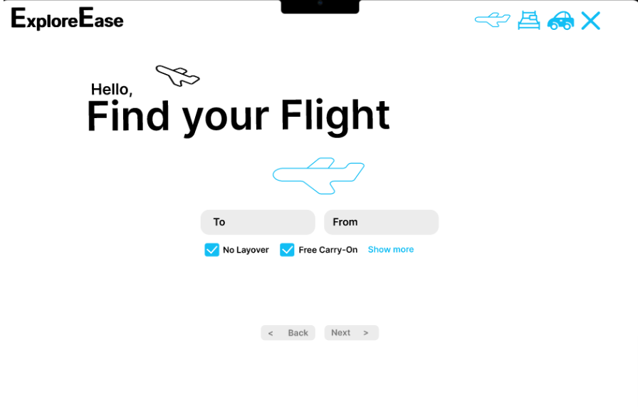 Screenshot of the Travlers site