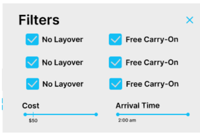 Screenshot of the Travlers site